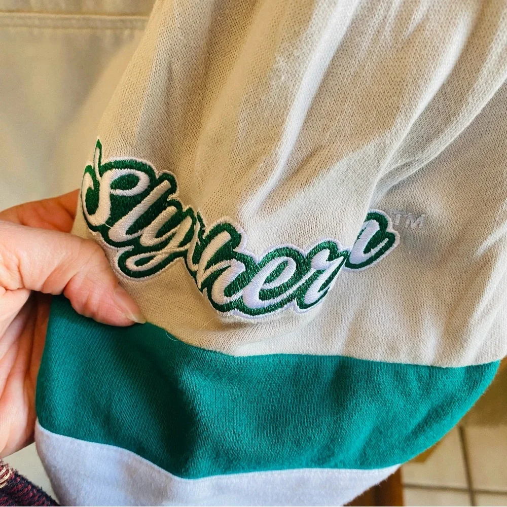BOXLUNCH Harry Potter Slytherin Varsity Hoodie - Picture 8 of 9
